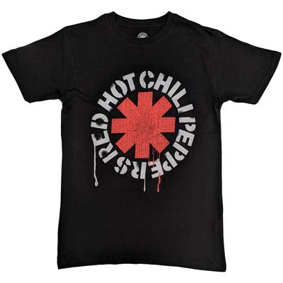 Red Hot Chili Peppers Stencil Logo Officiell Merchandise T-shirt M/L/XL Ny