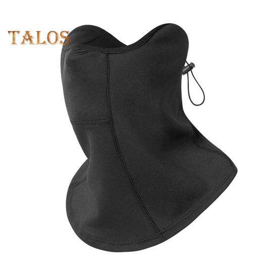 

Зимняя ветрозащитная подушка для лица, шарф, флисовая подкладка, утеплитель для шеи для мужчин и женщин, для занятий спортом на открытом воздухе чёрный