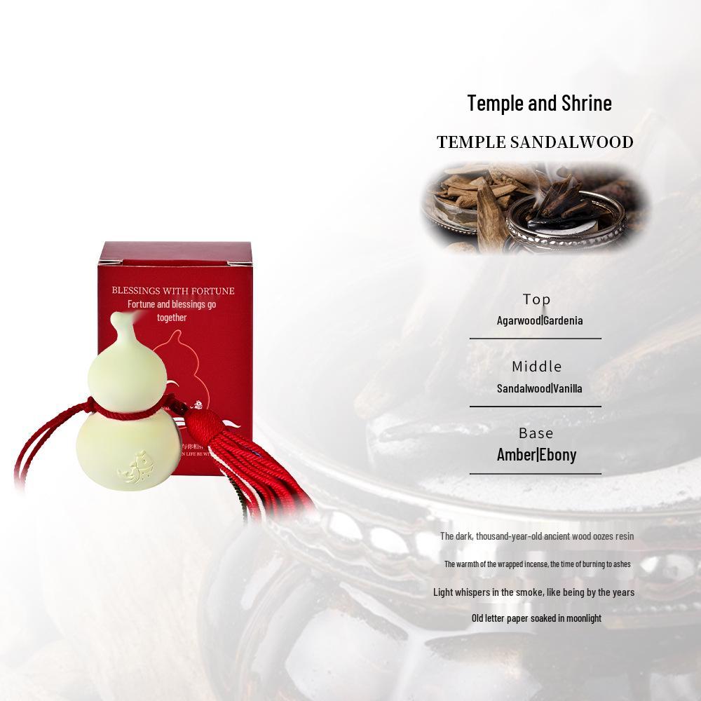 2026 Year of the Horse Fu Lu Aroma Plaster Ornament: Long-Lasting Fragrance for Car & Closet