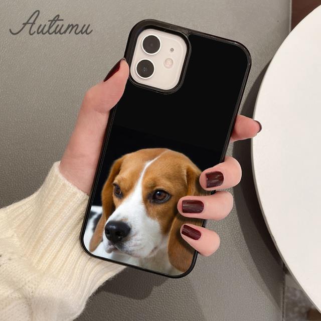 

Чехол для телефона с собакой «Бигль» для iPhone 11, 12, 13, 14 Pro Max mini X XR XS SE 2020 5, 6S, 7, 8 Plus, Samsung Galaxy S21 S22, чехол Samsung S22ultra