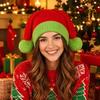 Cute Christmas Knitted Hat Comfortable Winter Santa Hat Fashion Santa Beanie Hat Female/Girls