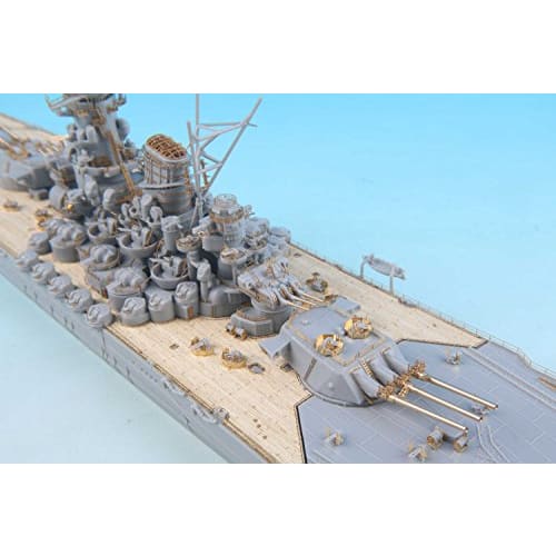 Pit Road 1/700 Scale Upgrade Parts for Ship Models - Japanese Navy Battleship Yamato Final Edition, Genuine Upgrade Parts Set, Plastic Model Parts GB7