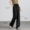 HSTYLE Linen Blend Wide-Leg Casual Pants for Women