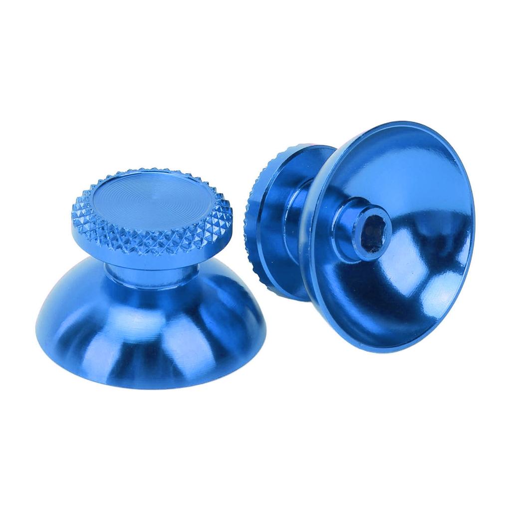 2Pcs Metal Analog Grips Stick Thumbsticks Controller Aluminum Alloy Metallic Joystick Handheld Game Console Accessories