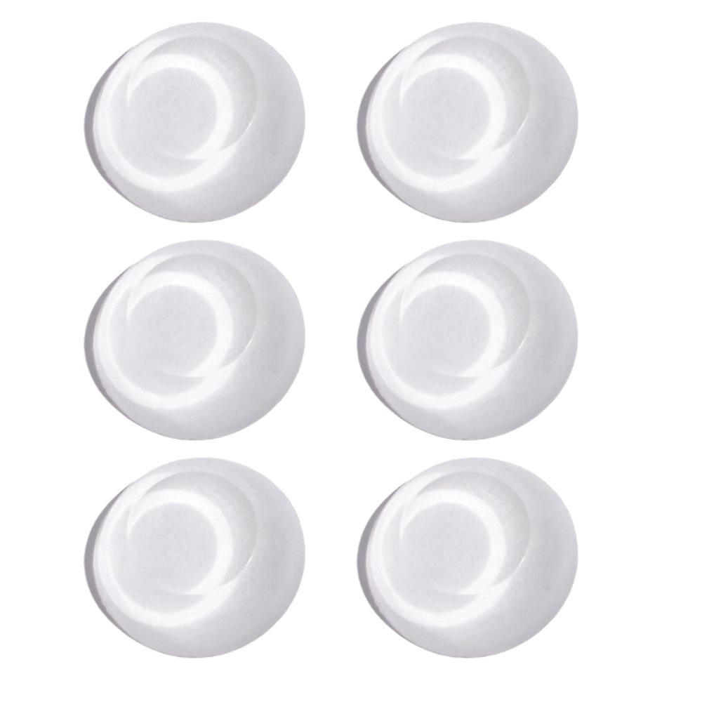 

6Pcs/Set Round Square Door Handle Protection Pads Transparent Reusable Door Stoppers Wall Protecion Thickened Self-Adhesive