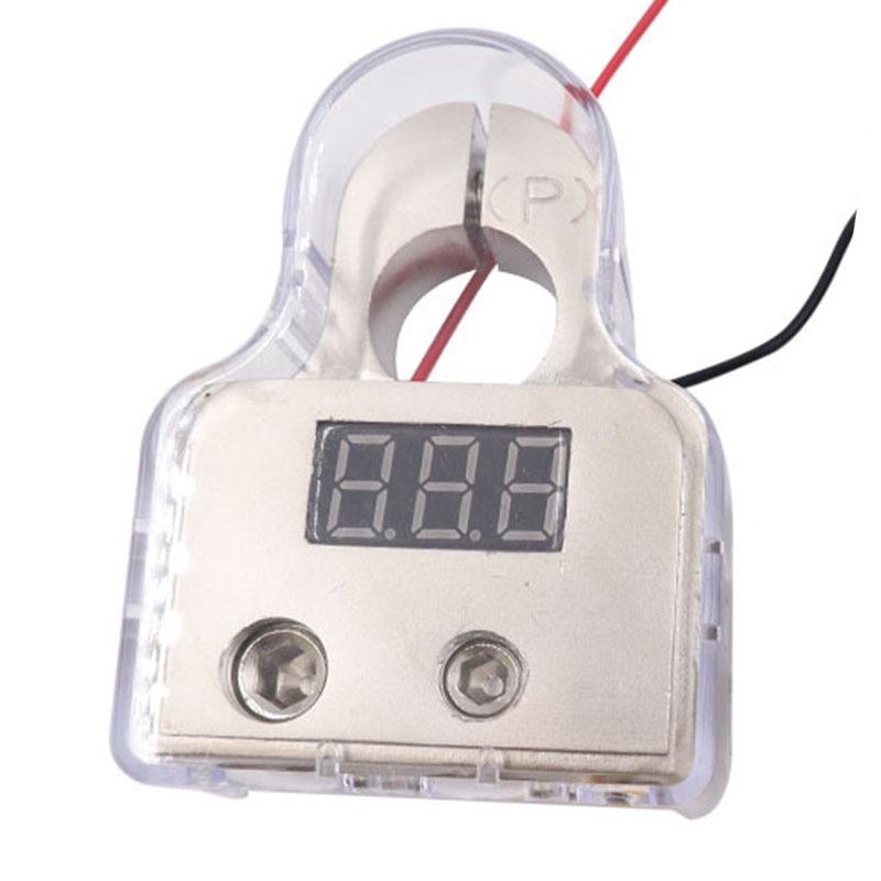 Car Battery Terminal Clamp with Display for Audio Modification