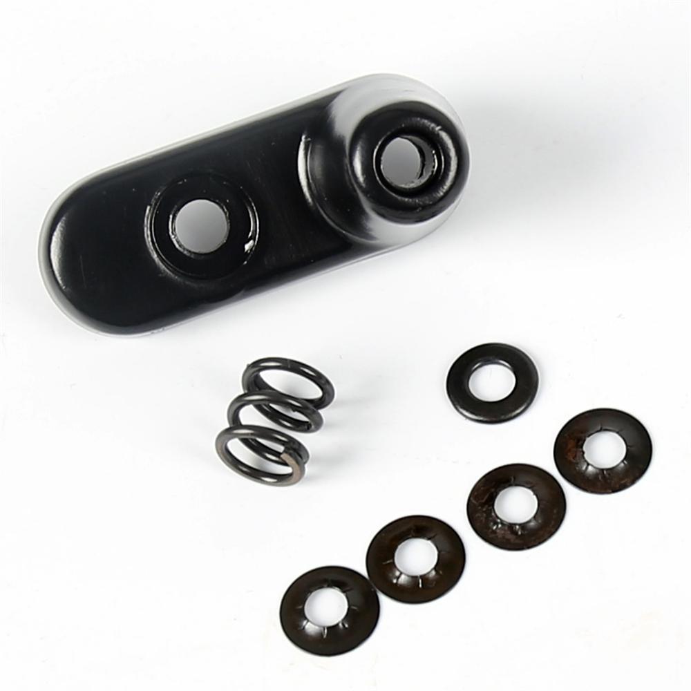 For 2003-2006 Jeep Wrangler Sun Visor Bracket Repair Kit 924-532 Black Aluminum