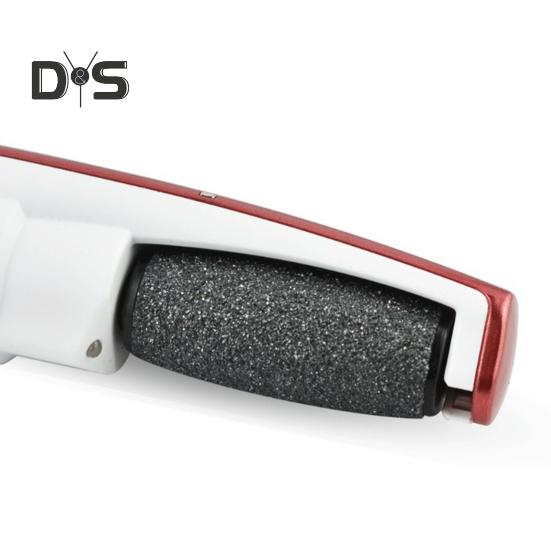 Electric Callus Remover 2-Speed Foot File for Dead Skin Hard & Cracked Heels Portable Pedicure Tool with 360 Degrees Roller Heads