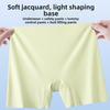 Women's Spring and Summer New Two in One Silk Crotch Anti Glare Safety Underwear