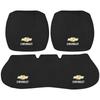 Universal 3-Piece Flannel Car Seat Cushion Set for Mazda, Haval, Changan, and Geely