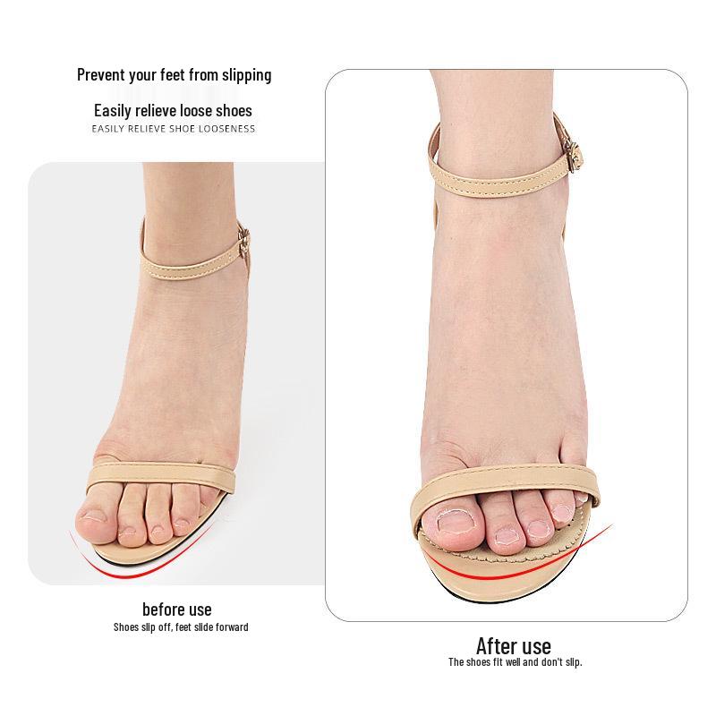 Women's Adjustable Leather Forefoot Pad: Thick, Non-Slip, Pain-Relief, Anti-Friction, Breathable, Half-Size Insole for High Heels