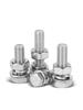 304 Stainless Steel Hex Head Bolt and Nut Set M6-M14, Lengths 8-100mm
