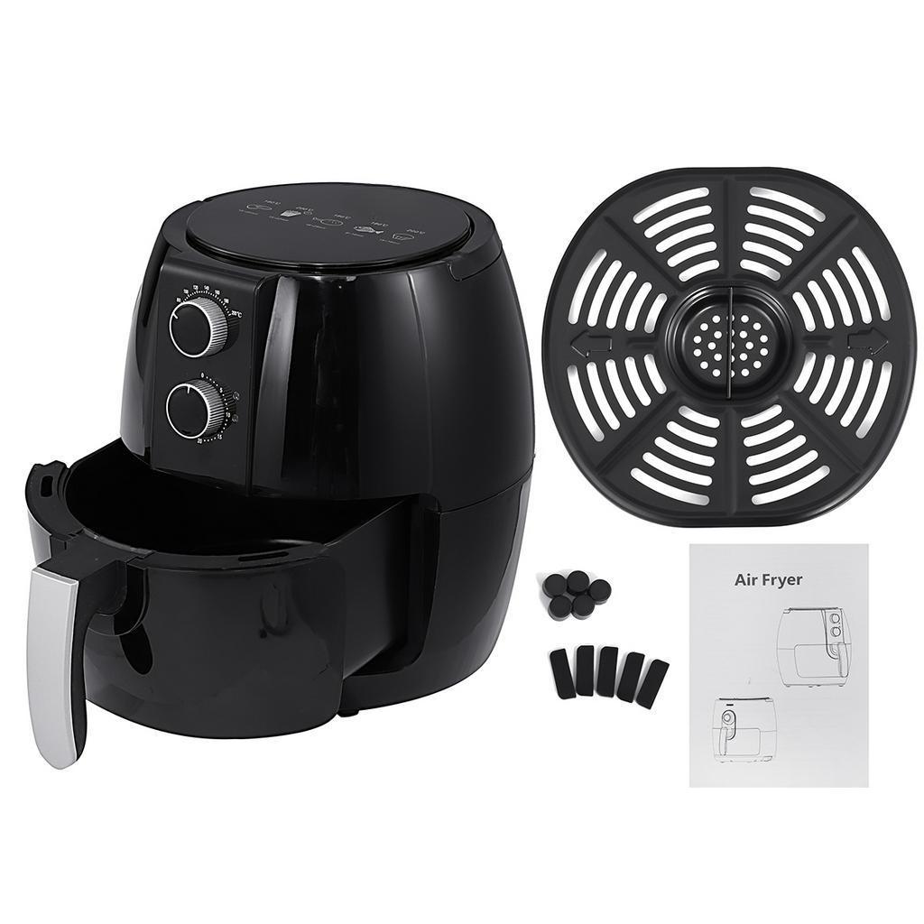 

220В 4,5 л Аэрофритюрница Электрическая Здоровая Кухонная Плита Без Масла Кухонная Духовка 1350 Вт Низкокалорийная 35x20 см