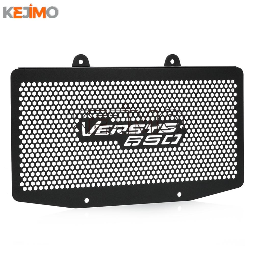 FOR KAWASAKI VERSYS650 ABS Versys650 KLE650 2007-2014 2013 2012 2011 Motorcycle Radiator Guard Tank Grille Protector Mesh Cover