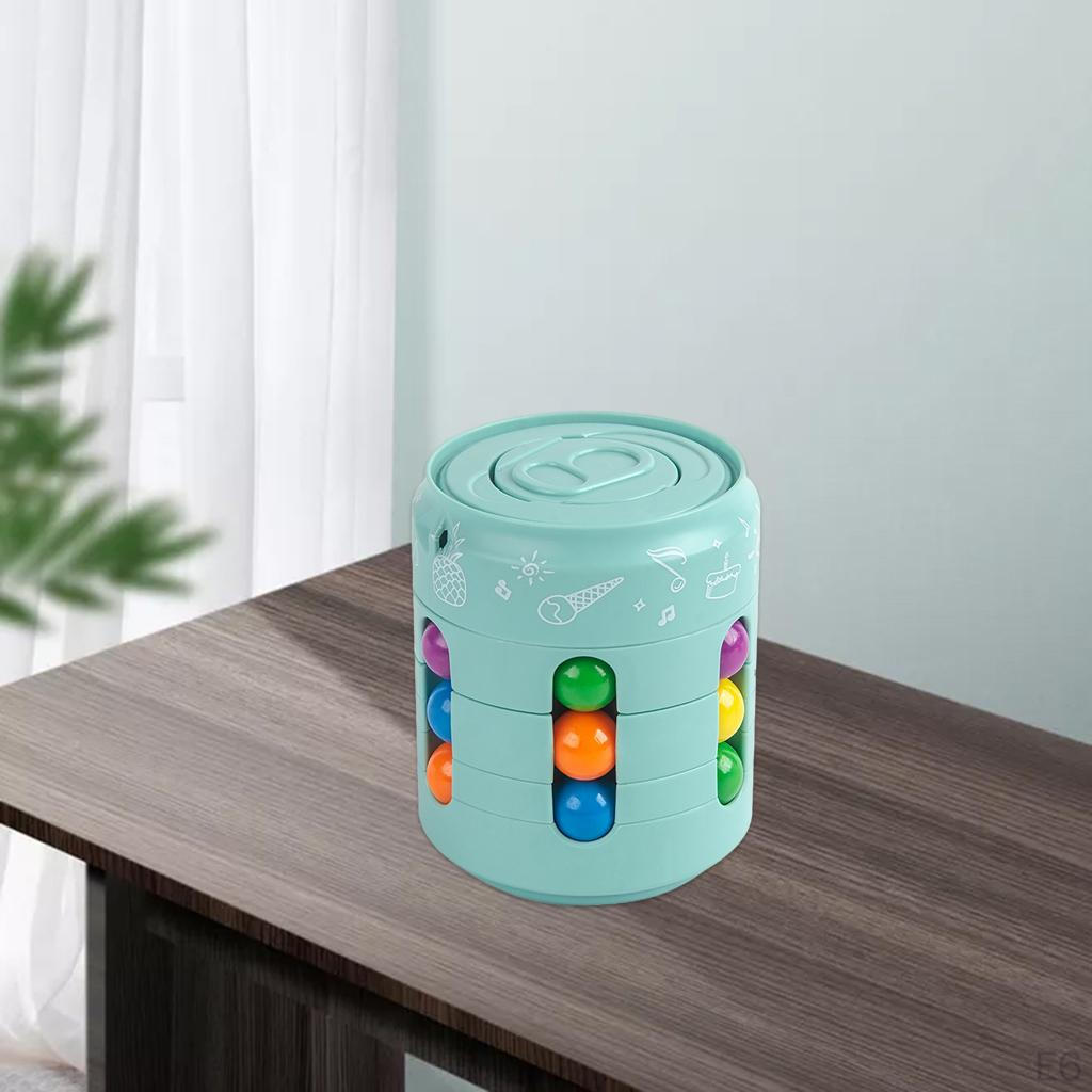 Toys, Cans , Rainbow Ball, Puzzle Gyroscope Toy for Kids,