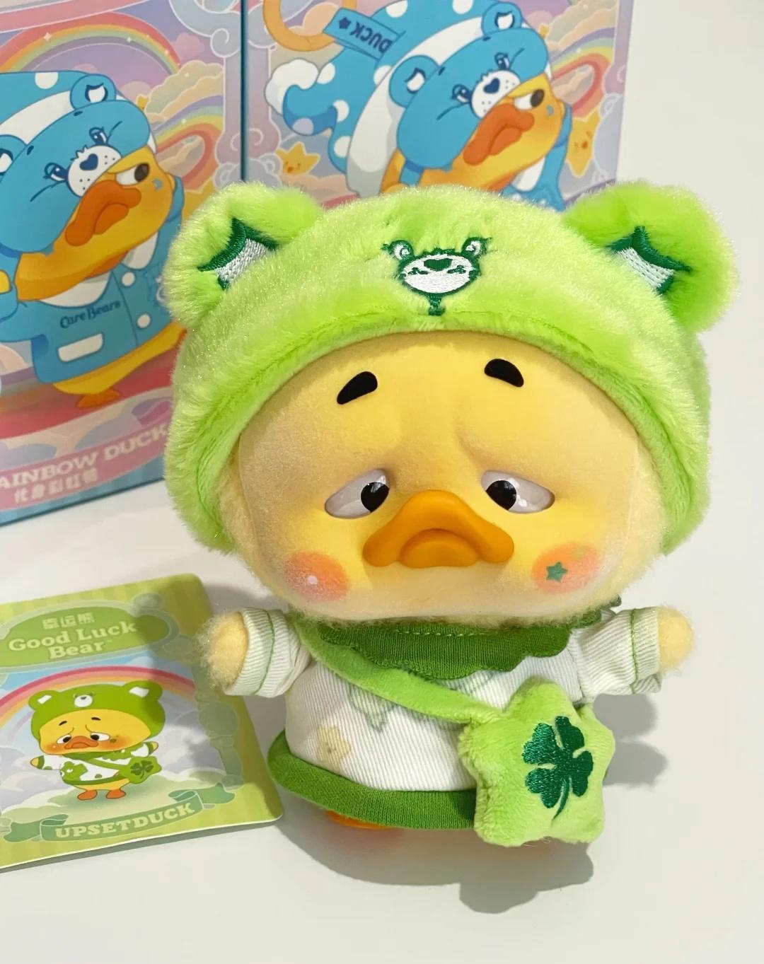 

In Stock Upsetduck Be Rainbow Duck Series Kawaii Anime Action Figures Surprise Plush Pendant Girl Gift For Kidss