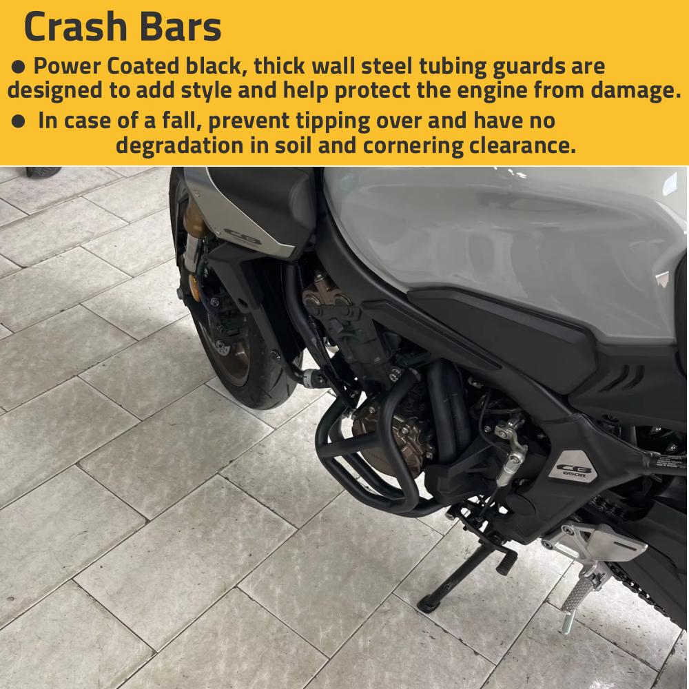 CB650R Engine Guard Highway Crash Bars For Honda CB 650R 2024 2025 2026 CB650 R Bumper Falling Frame Protection Accessories
