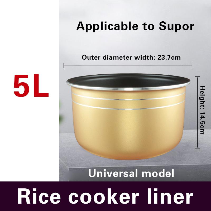 Suitable for Supor 3-6L rice cooker inner pot Intelligent electric pressure cooker liner Non stick inner pot of rice cooker