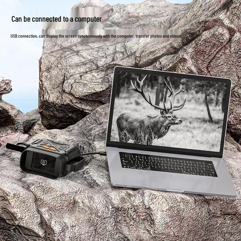 Dual-Use Ultra HD Day & Night Binoculars: Full-Color Low-Light Night Vision for Outdoor Exploration