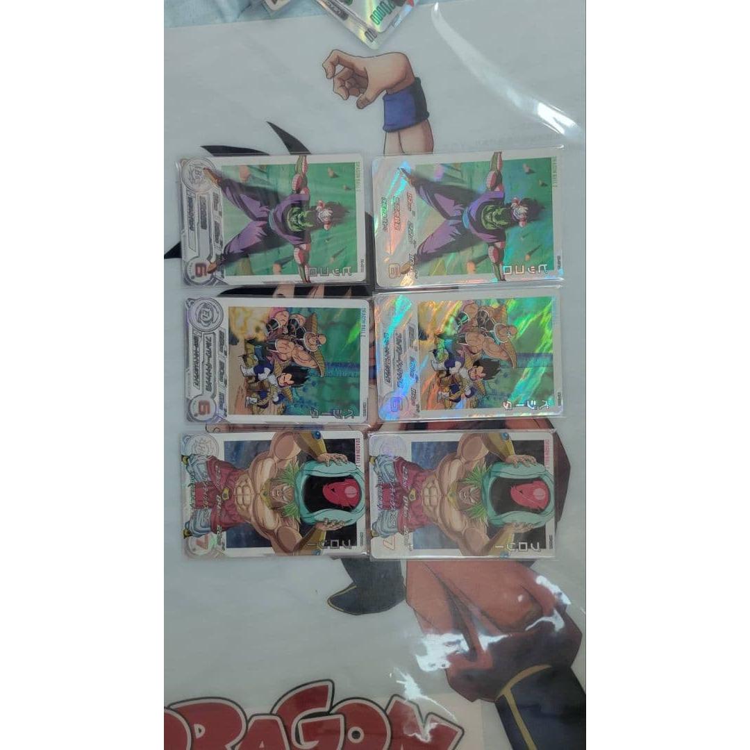 Used Dragon Ball Heroes da bulk sale 6 pieces set
