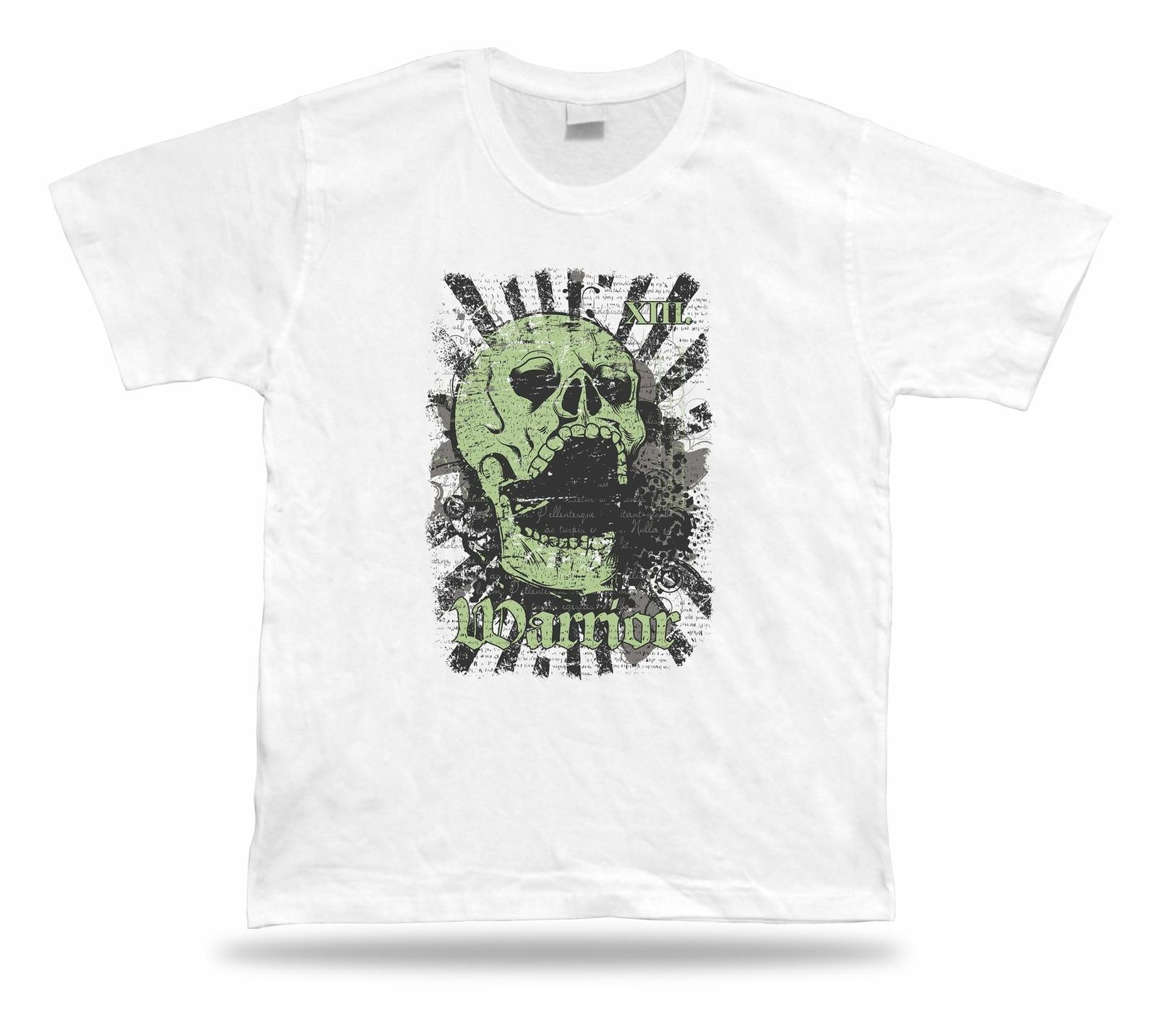 Warrior Skeleton Skull t shirt tee awesome cool stylish moder design apparel S