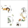 Sticker Wall Sticker Zoo 30 x 90cm