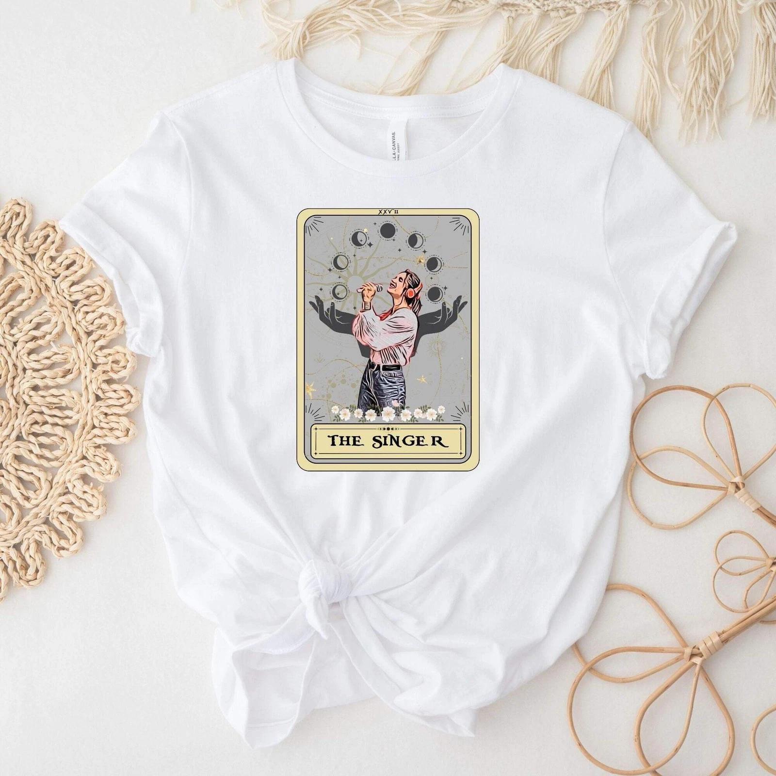 The Singer Tarot Card Shirt, Karaoke M