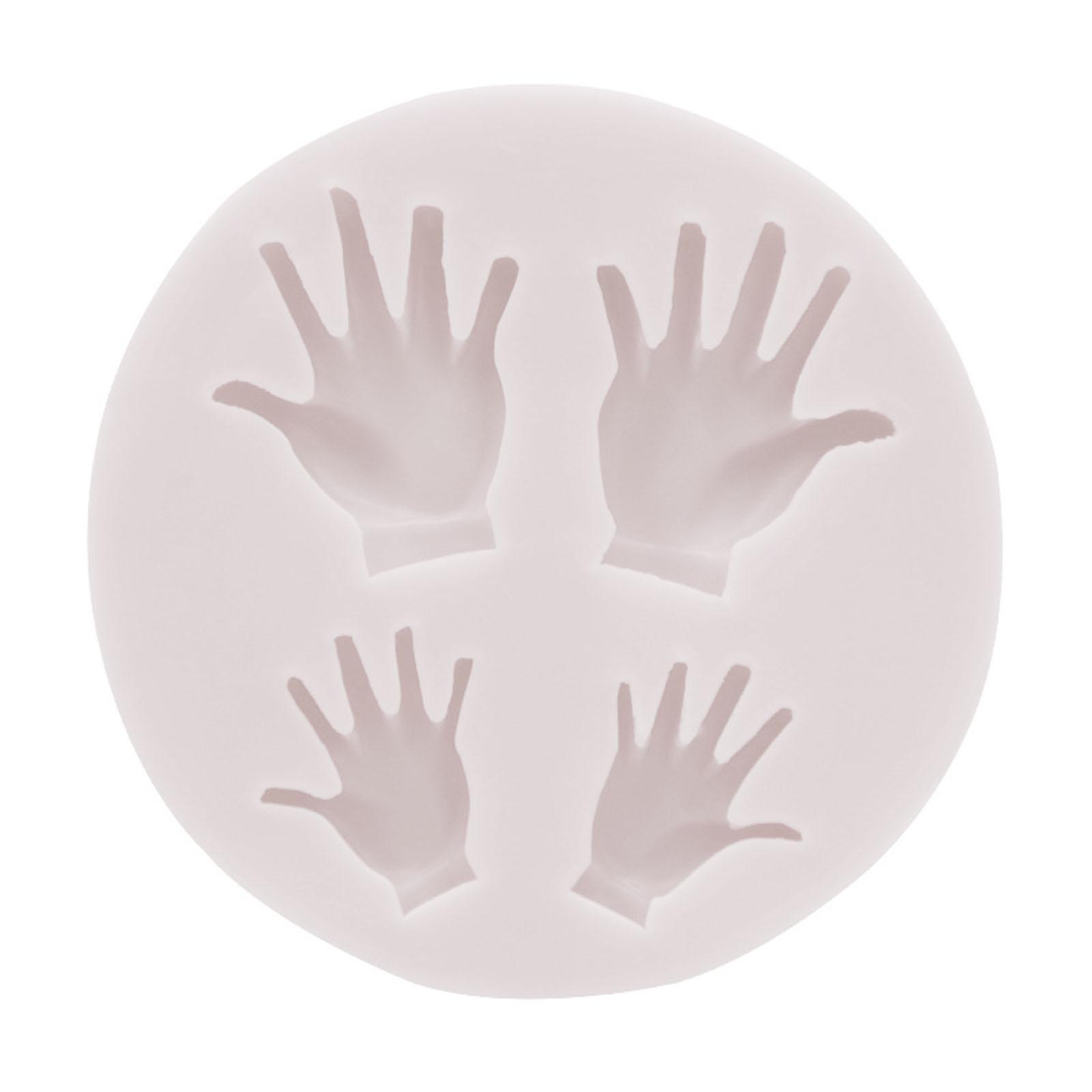 

Формы для шоколада своими руками, форма для десерта, большие и маленькие в форме ладоней, инструменты для украшения торта, силиконовый материал для выпечки своими руками серый