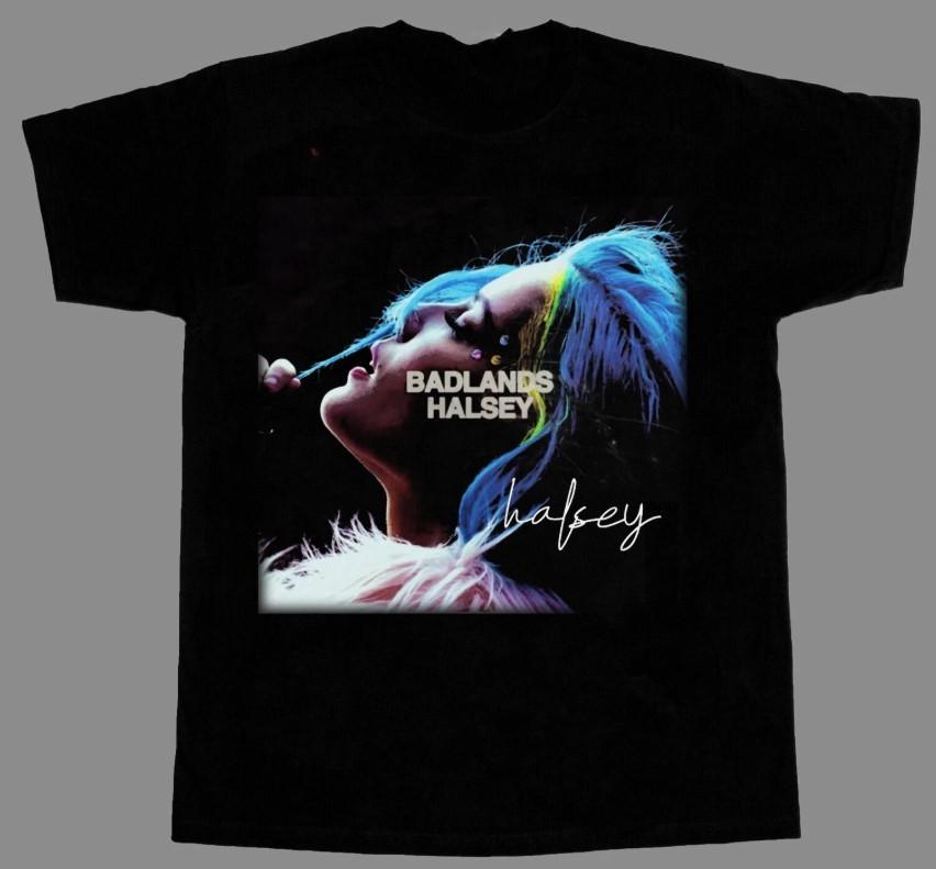 

Коллекция Badlands Halsey Подарок для фаната Черный S-2345XL Унисекс Футболка Унисекс Футболка XXXXL