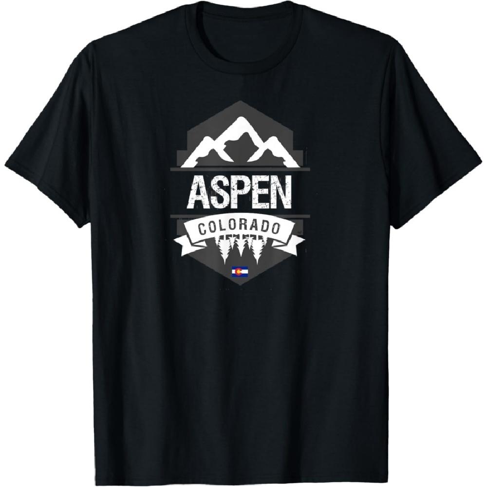 

Aspen Colorado Vintage Rocky Mountain T-Shirt S
