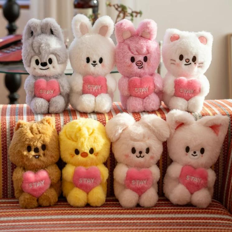Latest Model Heart-Hugging Doll Silent Anime Peripherals Toy Birthday Christmas Gift