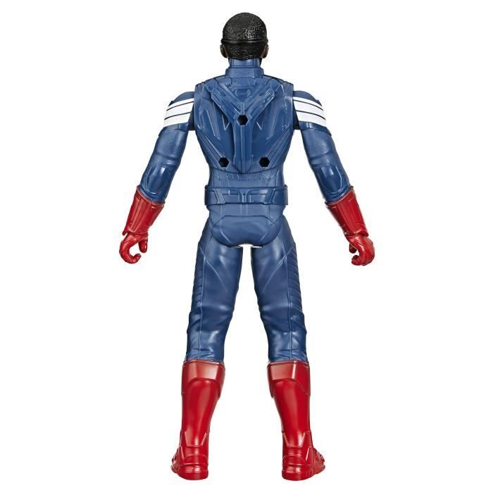 Figurine Captain America 30 Cm, Titan Hero Series, Marvel Studios Captain America Brave New World, Dès 4 Ans