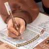 Kaba Bear Refillable Quick-Dry Rollerball Pen 0.5mm: High Capacity, Sleek Design, Ideal for Smooth Writing.