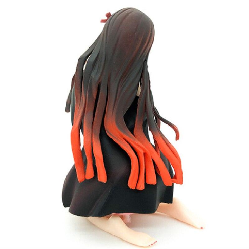 Demon Slayer Anime Sexy Kneeling Position And Can Can Be Taken Off Kamado Nezuko Pvc Action Figure Decoration Model Toys Gifts