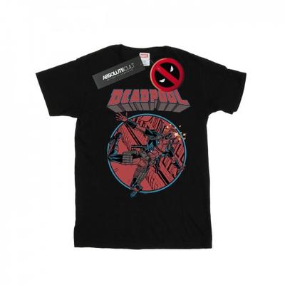 Mens Deadpool Flying T-Shirt