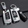 Pentru VOLKSWAGEN Aliaj de Zinc Gel de Siliciu Carcasă Cheie Flip Auto Acoperire Completă Carcasă Fob Pentru VW Volkswagen Golf 7 MK7 Tiguan MK2 Lanț Cheie Auto