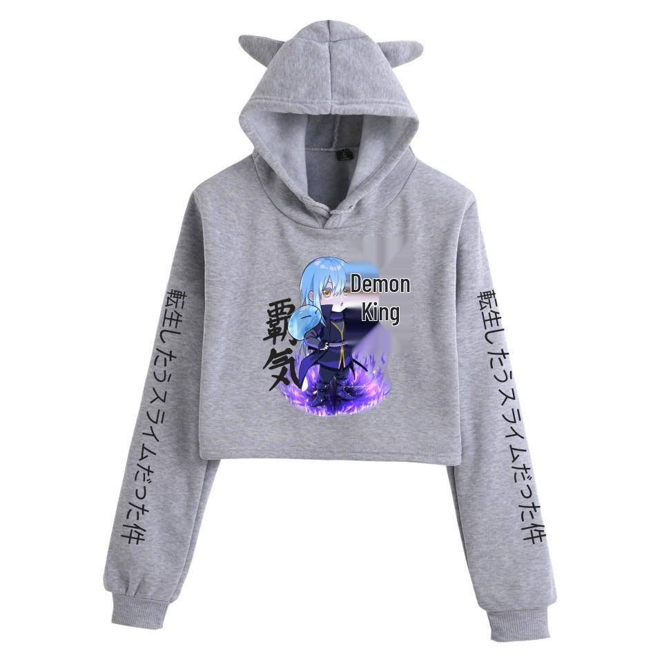 New Women's Cat Ear Hoodie: Reincarnated as a Slime Design