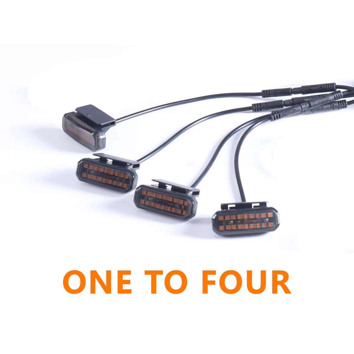 FOR HAVAL H9 LED Front Grille Light  Car Daytime Running Light Wheel Eyebrow Lamp For Pickup Offroad 12V Light for car grille yellow