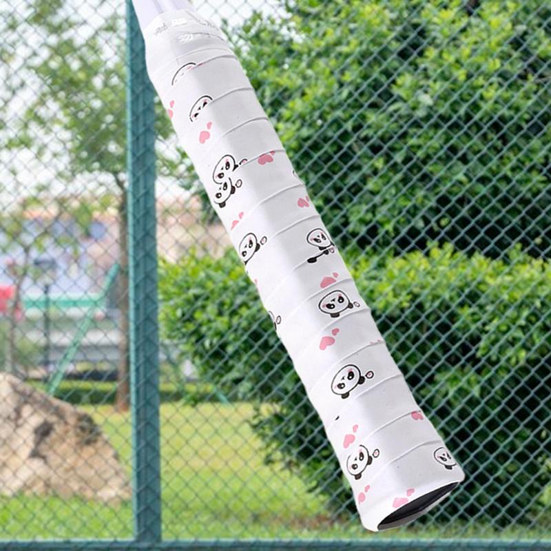 Tennis Wrap Grip Tape Comfortable Sweat-Absorbent Tennis Racquet Grip Wrap Lightweight Badminton Accessories for Junior