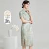 Mulberry Silk Chinese Style Cheongsam Dress