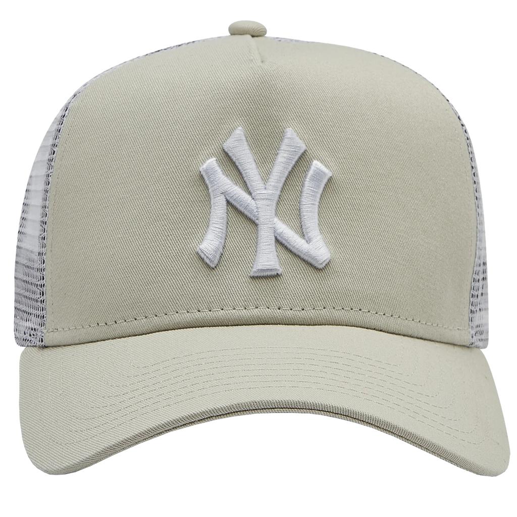 New Era Casquette 9FORTY League Essential New York Yankees MLB, casquette beige pour homme