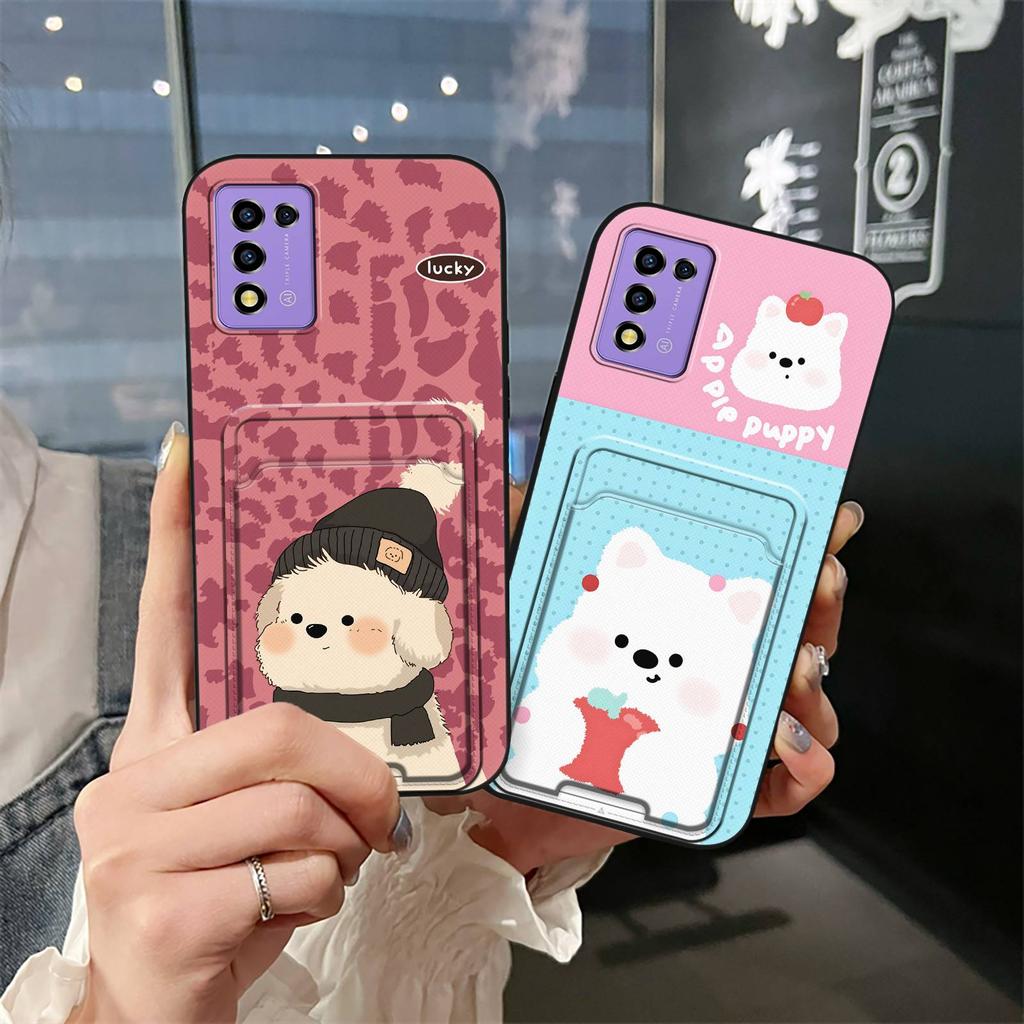 Fashion Design Cartoon Phone Case For ZTE Libero 5G iii/A202ZT Protective Shockproof Card Sleeve Cover Anti-dust Cute