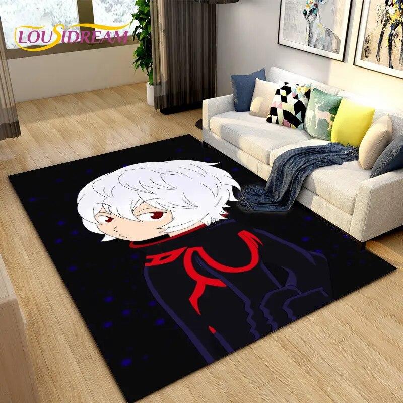 Tapete de área de desenho animado World Trigger Anime, tapete de carpete para sala de estar, quarto, sofá, capacho, decoração, crianças brincam, tapete de chão antiderrapante