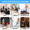 Factory Self Powered Doorbell EU AU UK US Plug Wireless Doorbell With 2 Receivers  Self Powered Door Bell