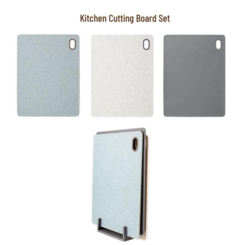 

Набор пластиковых разделочных досок ZISIZ с подставкой для хранения