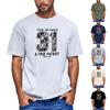 Men'S Fashionable T-Shirt, Street Casual Short Sleeved Clothing