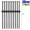 Universal Car Wiring Harness Fastener Clip Push Mount Cable Tie Nylon Zip Tie Auto Wire Loom Fixer Retainer Strap Set 15cm 20cm