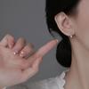 Simple Hollow Heart Earrings for Women, Temperament Commute Ear Accessories, Minimalist Openwork Heart Stud Earrings