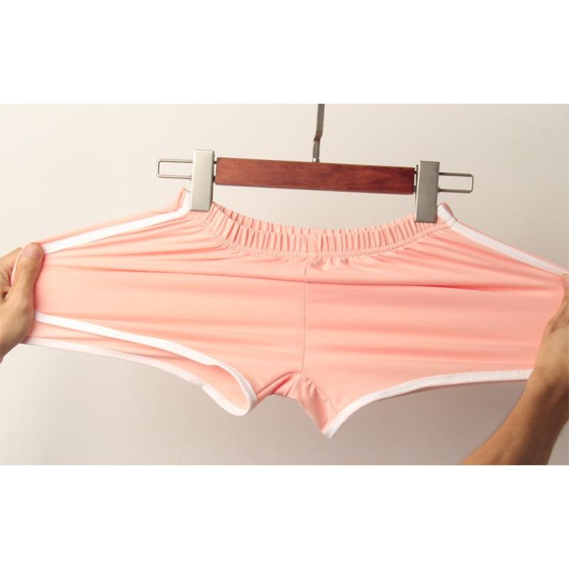Sportshorts Damen Sommer Lässig Mode Stromlinienförmig Baumwolle Dreiviertelhose Neu Koreanische Version von Strand Hotpants