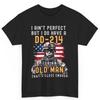 Soldat Vétéran Je Ne Suis Pas Parfait Mais J'Ai Un Dd 214 T-shirt en Coton